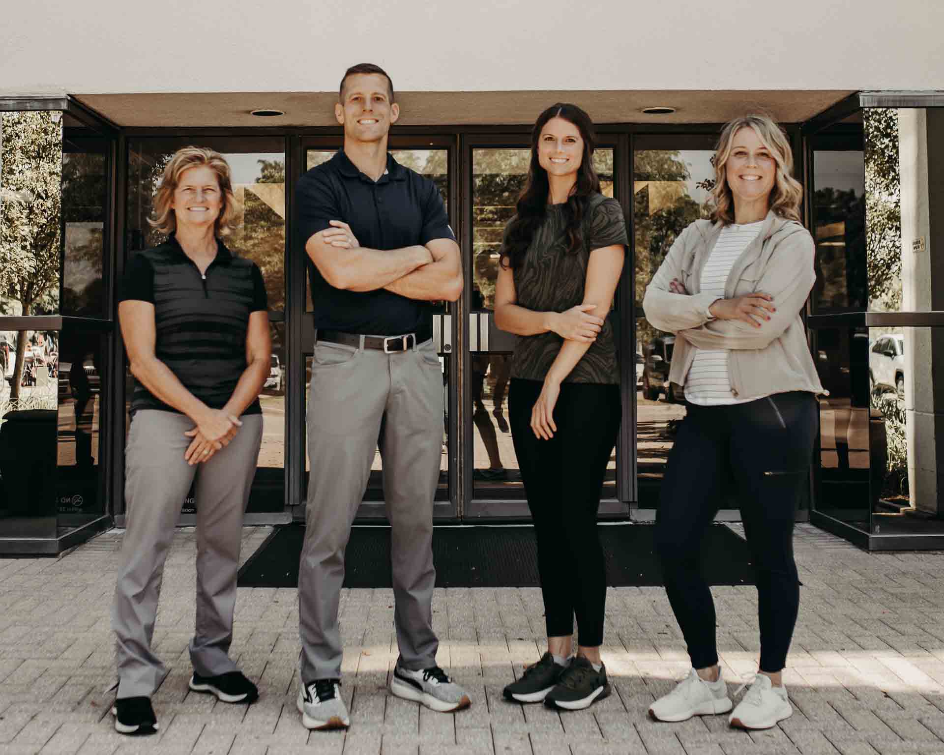 Dr. Dhana Ponners, Dr. Lee Simon, Dr. Sarah Cubr & Dr. Jillian Carr from 121 Physical Therapy Clarkston & Troy, Michigan