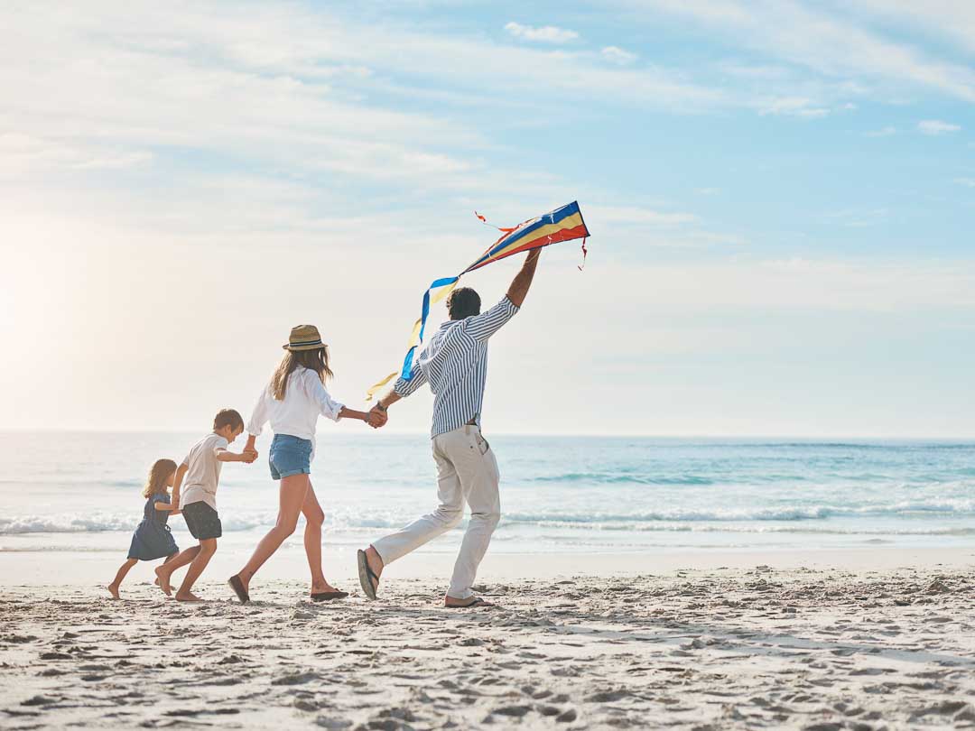 121 Physical Therapy Clarkston, Michigan Family Feeling Great Running on Michigan Beach